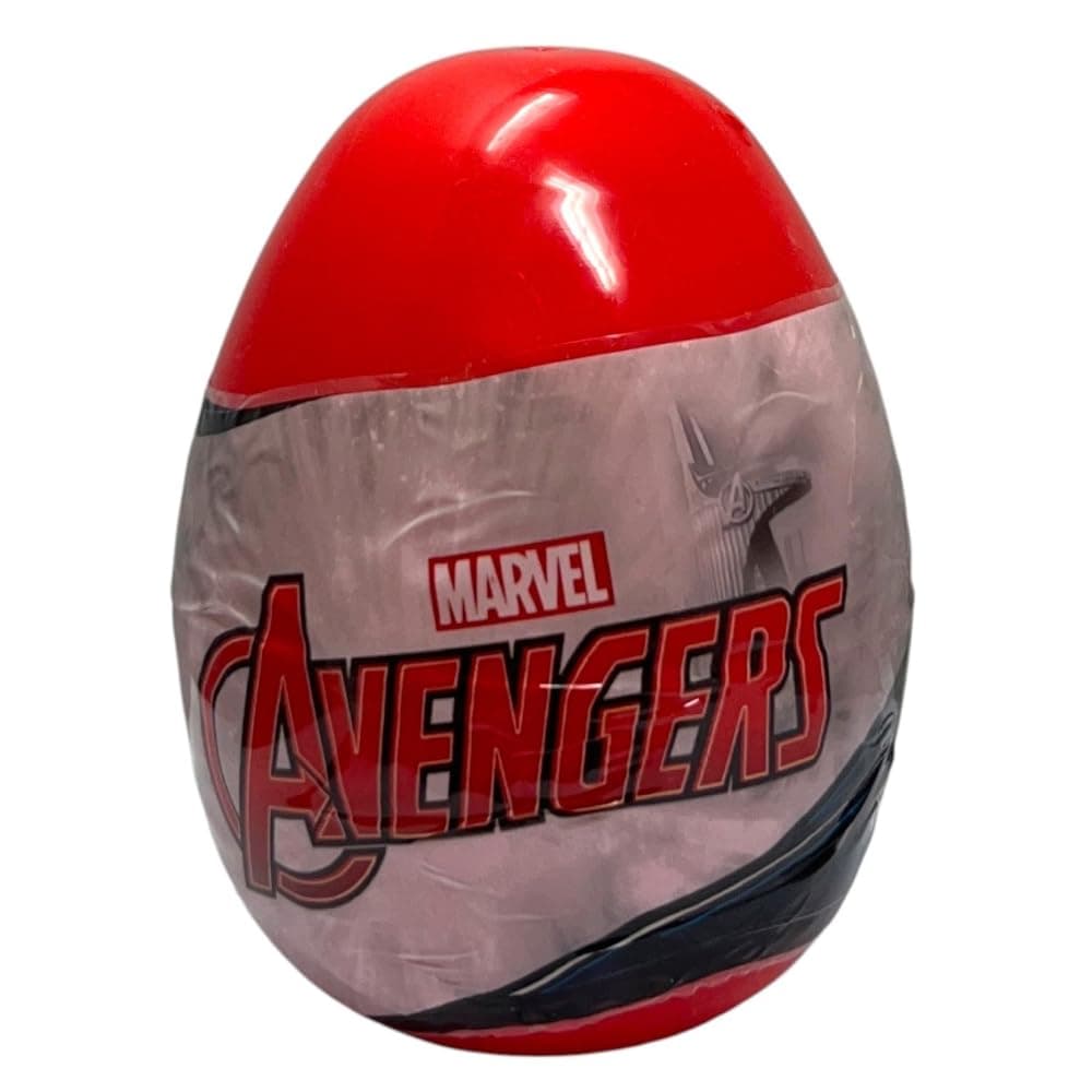 CARTOON Marvel Avengers Mini Egg with Surprise 5 Pieces Baby Carrier with Stationery Accessories Colours and Designs for Children