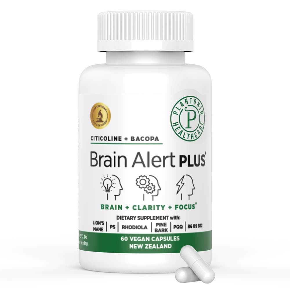 Brain Alert with Citicoline and Bacopa Monnieri