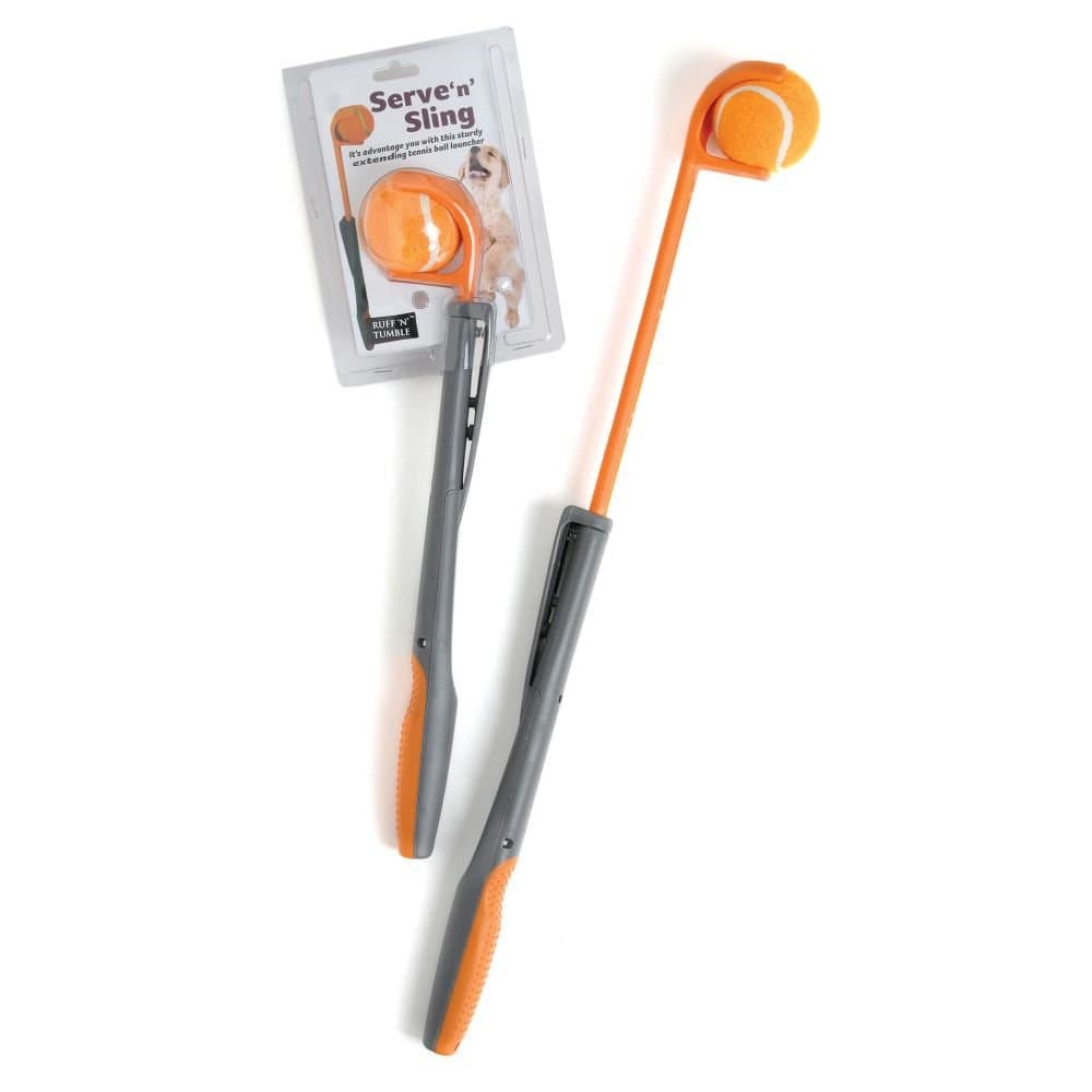 Ruff N TumbleServe-n-Sling Retractable Ball Thrower