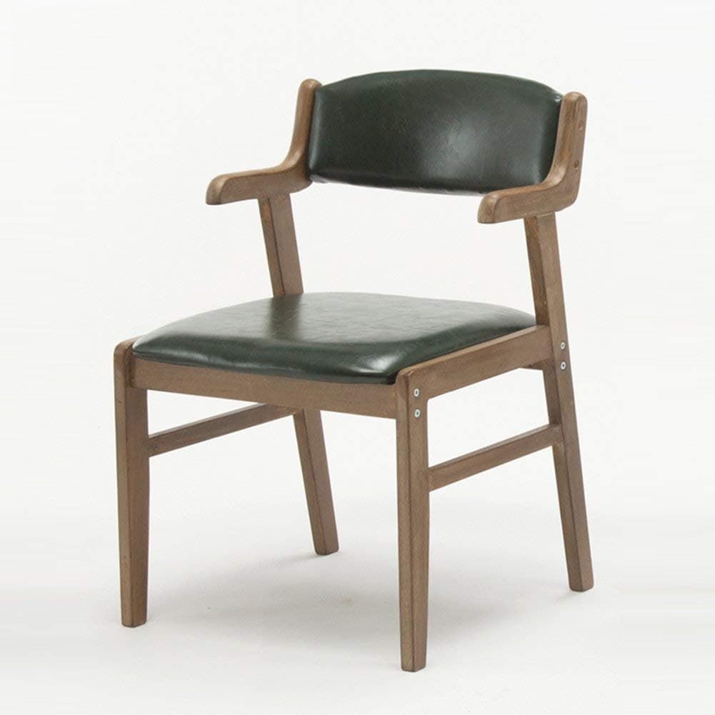 chairs JY-801 Simple And Modern PU Material Can Be Assembled Comfortable Backrest Wooden Chair Durable strong (Color : 005),Colour:004 (Color : 002)