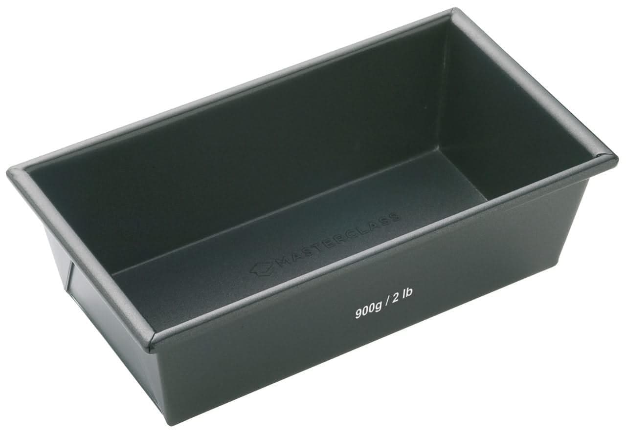MasterClass Non-Stick Box Sided Loaf Pan 2lb 21x11cm, Sleeved