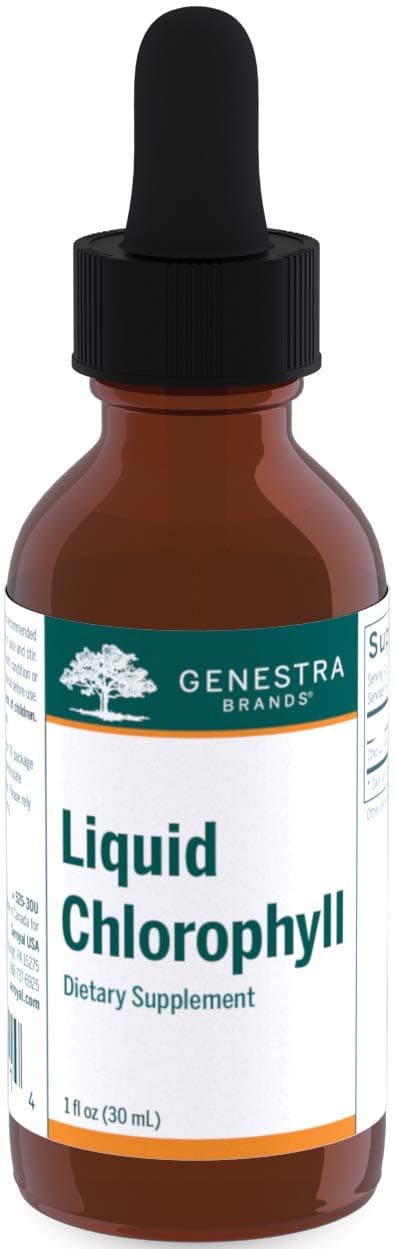 Genestra Brands Liquid Chlorophyll | 25 mg Chlorophyll Formulation per Drop | 1 fl. oz.