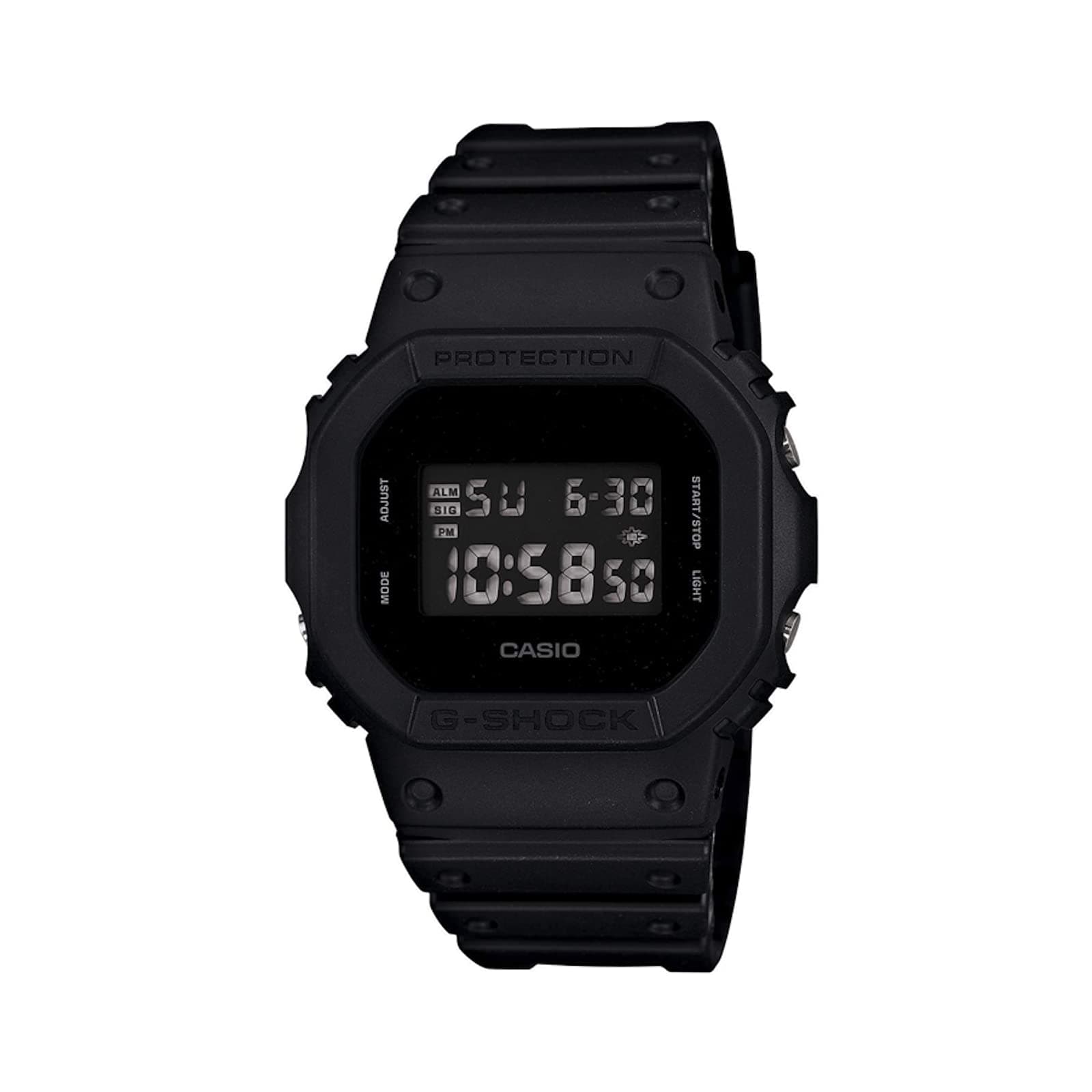 Casio G-Shock DW-5600BB-1DR Black Digital Dial Black Resin Strap Men's Watch Shock and 200M Water Resistant G363