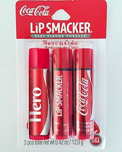 Lip SmackerBest Flavor Forever Trio 3 Pack - Share a Coke Coca-Cola Hero, Dreamer, Superstar