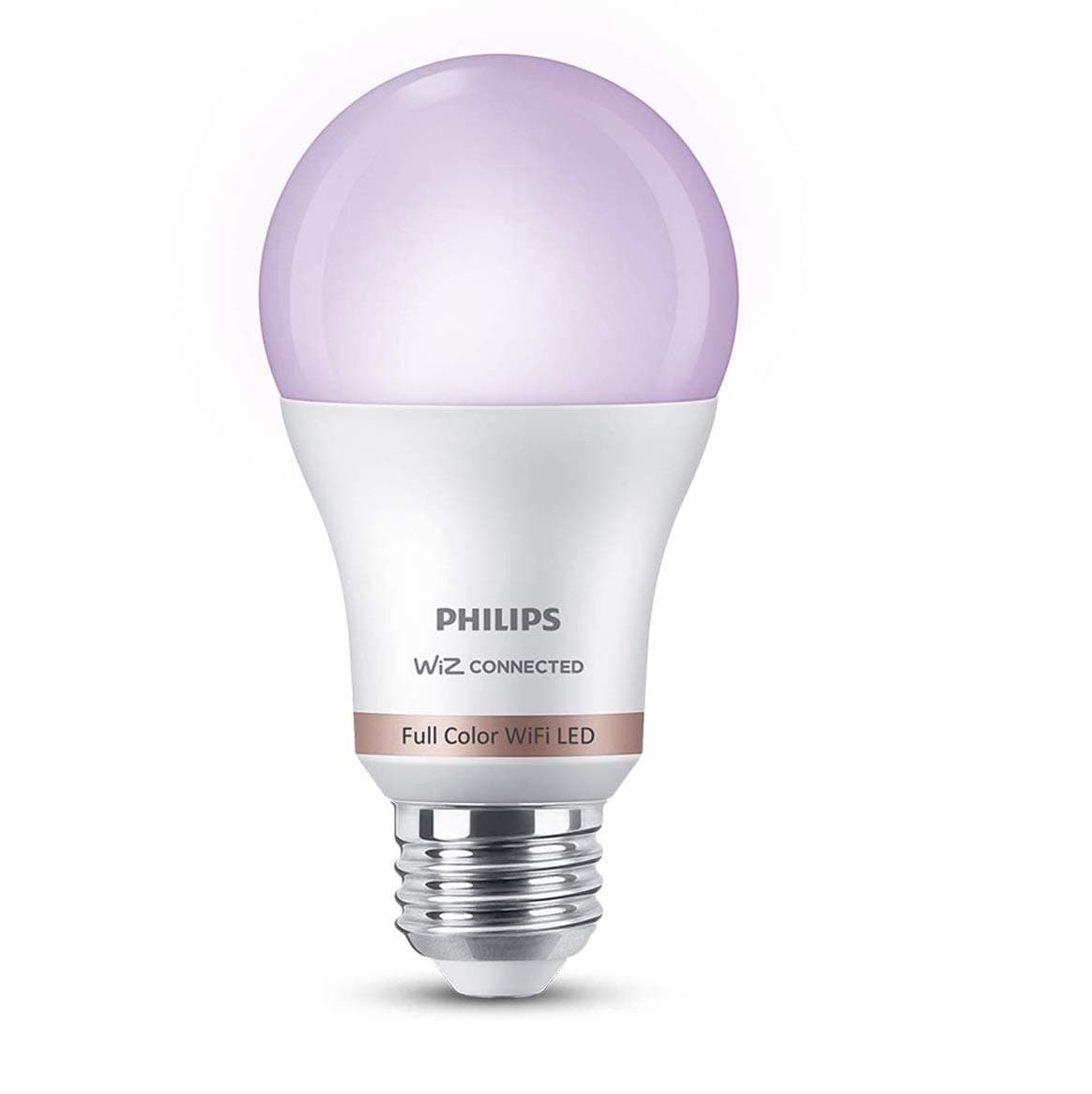 PHILIPS Wiz Smart WI-Fi LED Bulb E27 10-Watt, 16 Million Colors, Compatible with Amazon Alexa and Google Assistant- (Pack of 1)