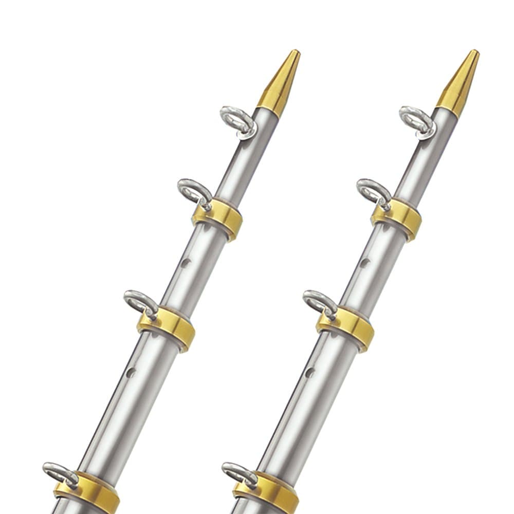 Taco - Heavy Duty Tele-Outrigger Silver/Gold