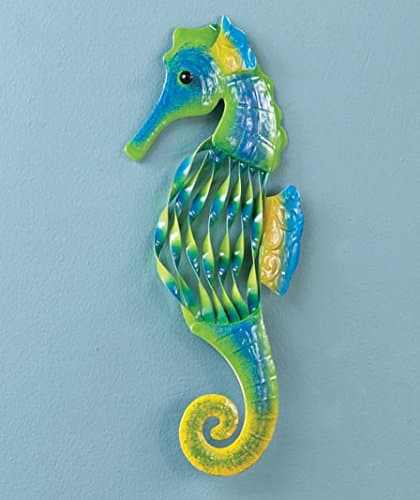 Metal Seahorse Wall Art