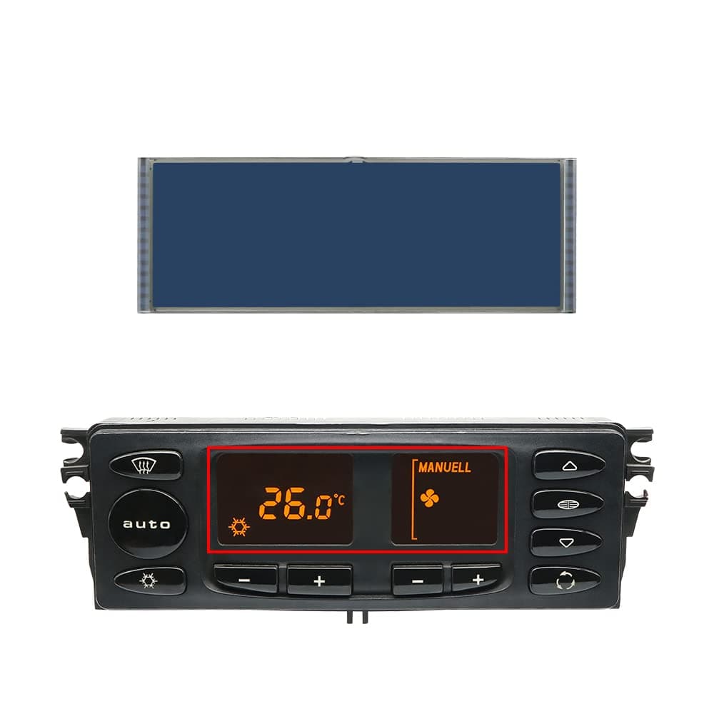 Display Replacement for Porsche 911 (996), Boxster 986 and Ruf Climate Control Unit