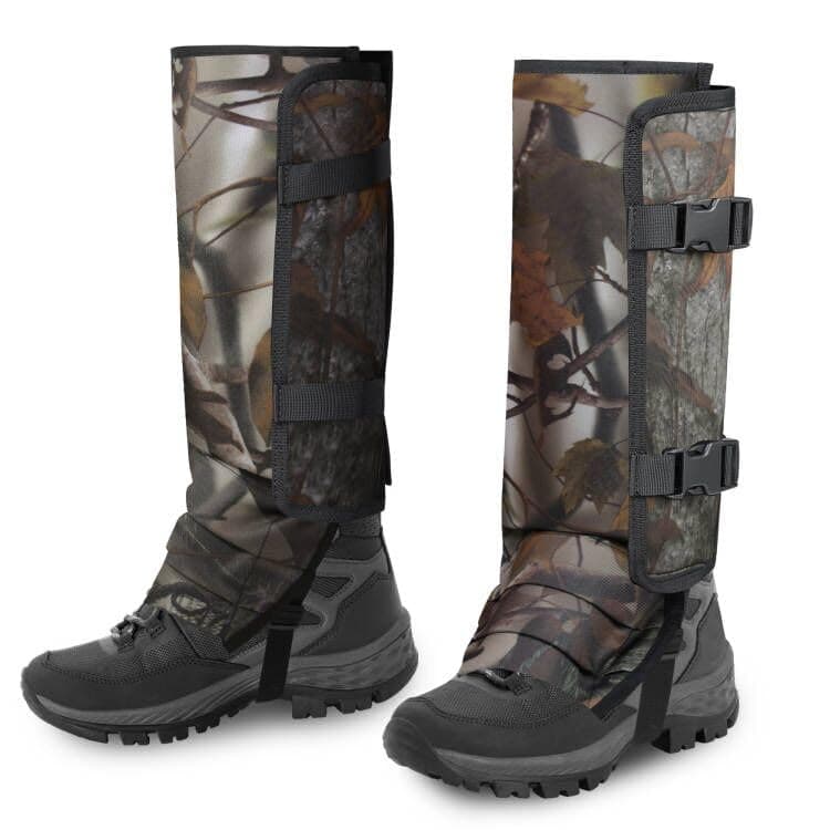 Snake Gaiters Leg Guards, Waterproof Snake Guards, Adjustable Snake Bite Protection for Lower Legs, Snake Chaps for Men&Women