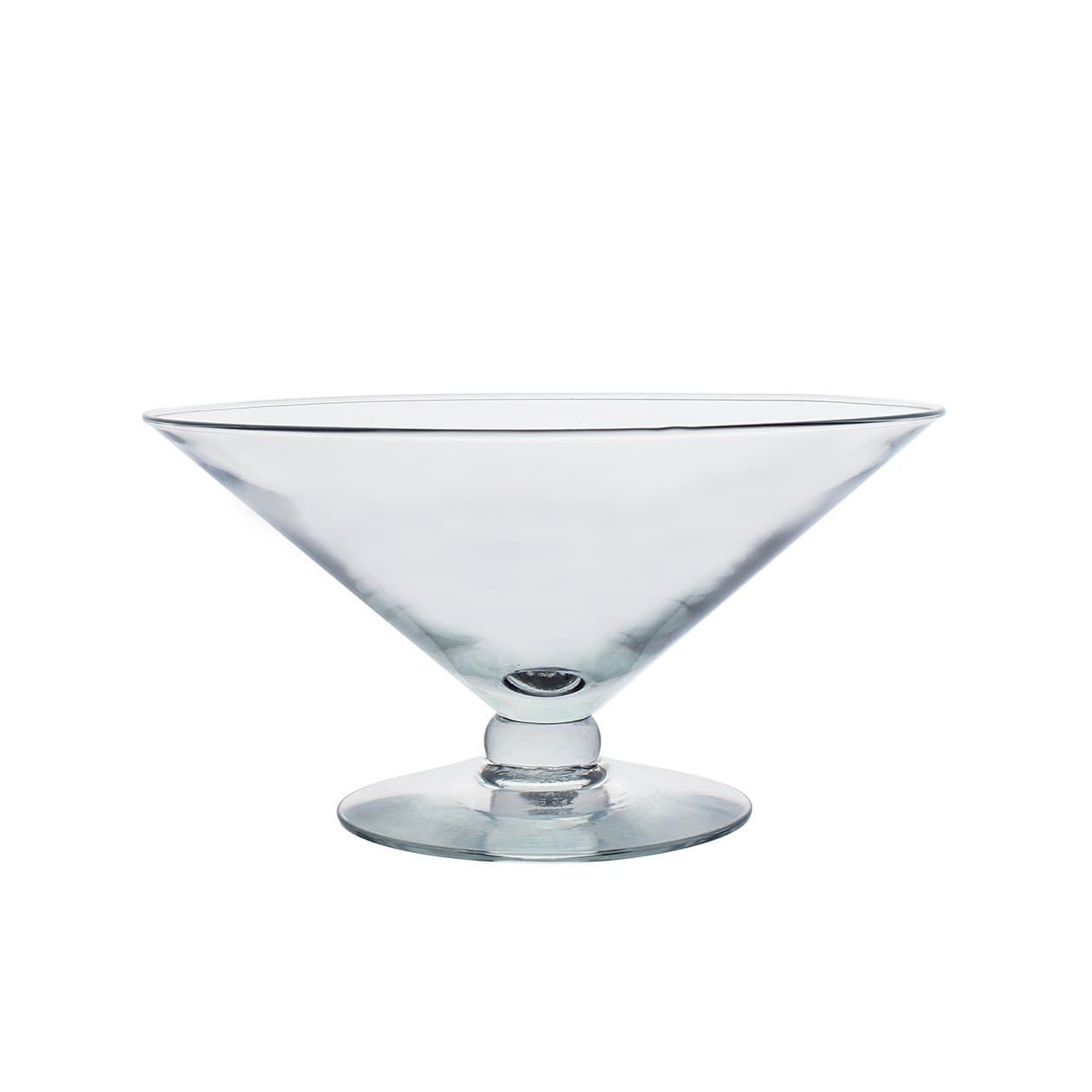 Syndicate Sales 5" Grande Footed Bowl, Clear