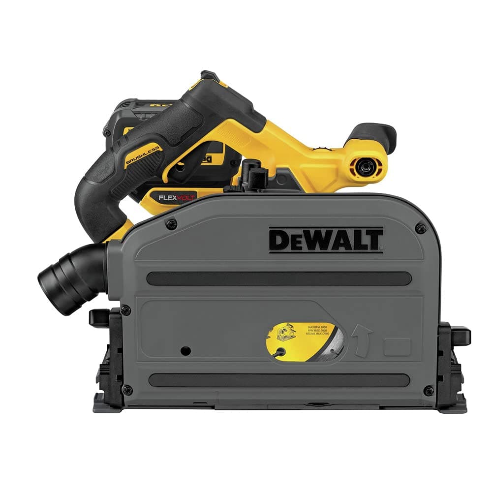 DEWALT FLEXVOLT 60V MAX* Circular Saw, 6-1/2-Inch, Cordless TrackSaw Kit (DCS520T1)