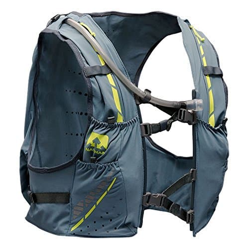 Nathan Vaporkrar Hydration Pack, Running Vest with 1.8L Hydration Bladder Reservoir, Men's