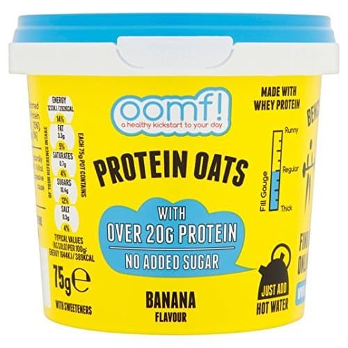 OOMF! Bench Pressed Oats High Protein Banana 75g