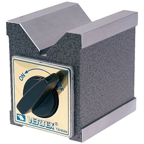 Vertex 2.87 X 2.36 X 4.29 INCH Magnetic V-Block with Switch (3402-0997)