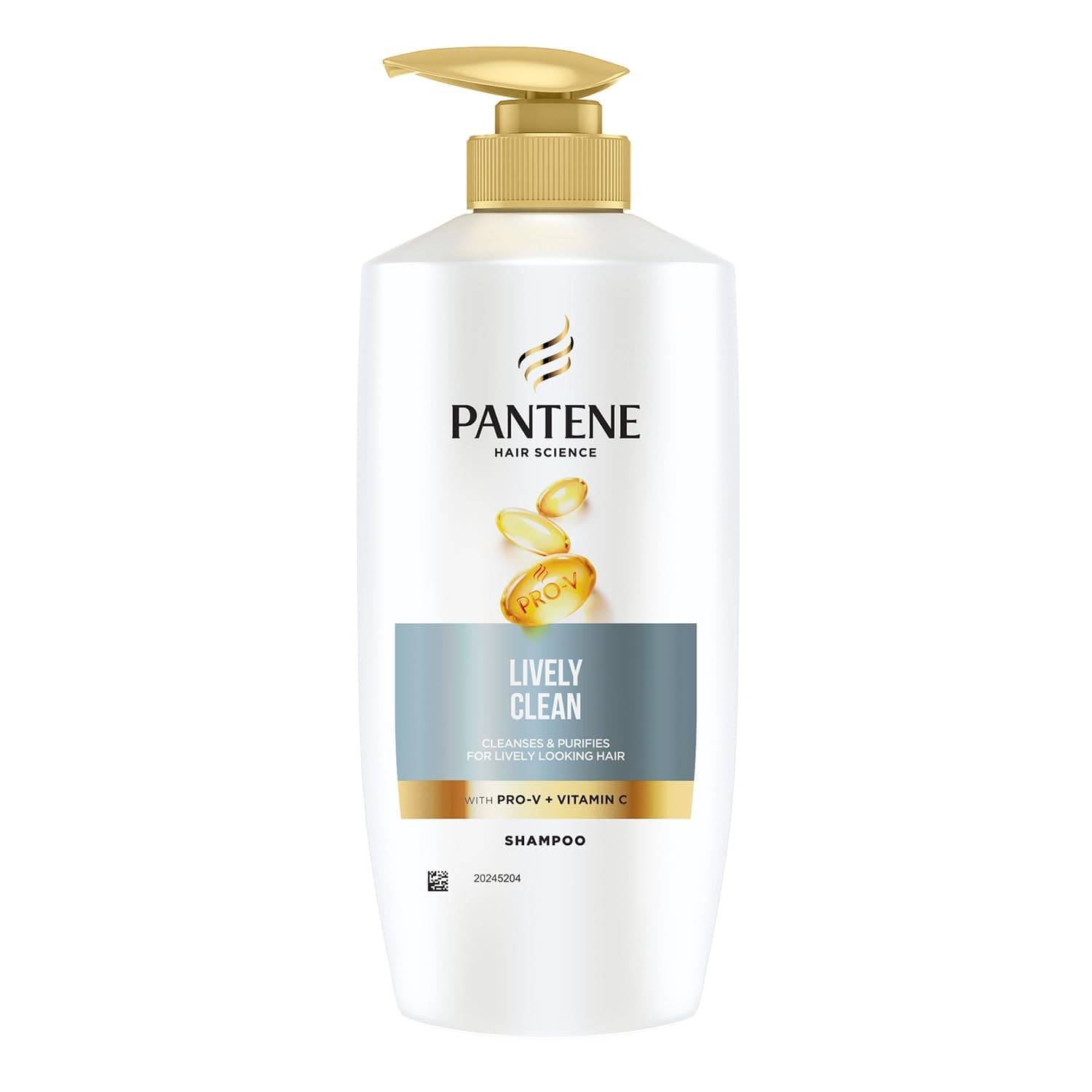 Pantene Advanced Hair Care Solution Lively Clean Shampoo, 650 ml
