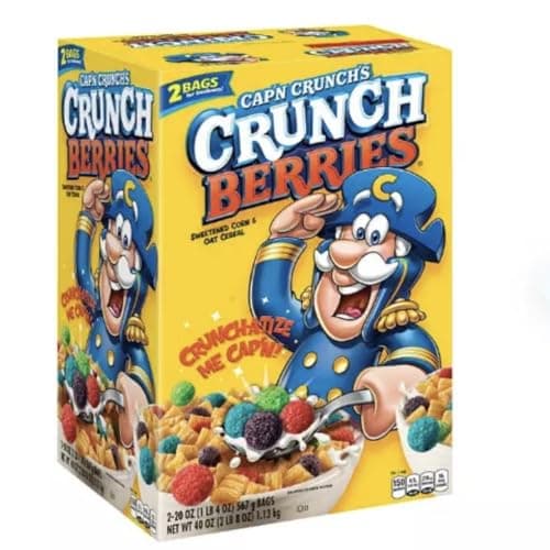 Generic Cap'ns Crunch's Crunch Berries Cereal, 40 oz