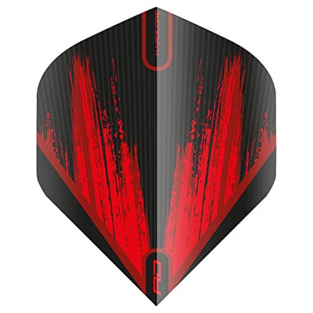 Hardcore Radical Dart Flights - 4 sets Per Pack (12 Dart Flights in total)