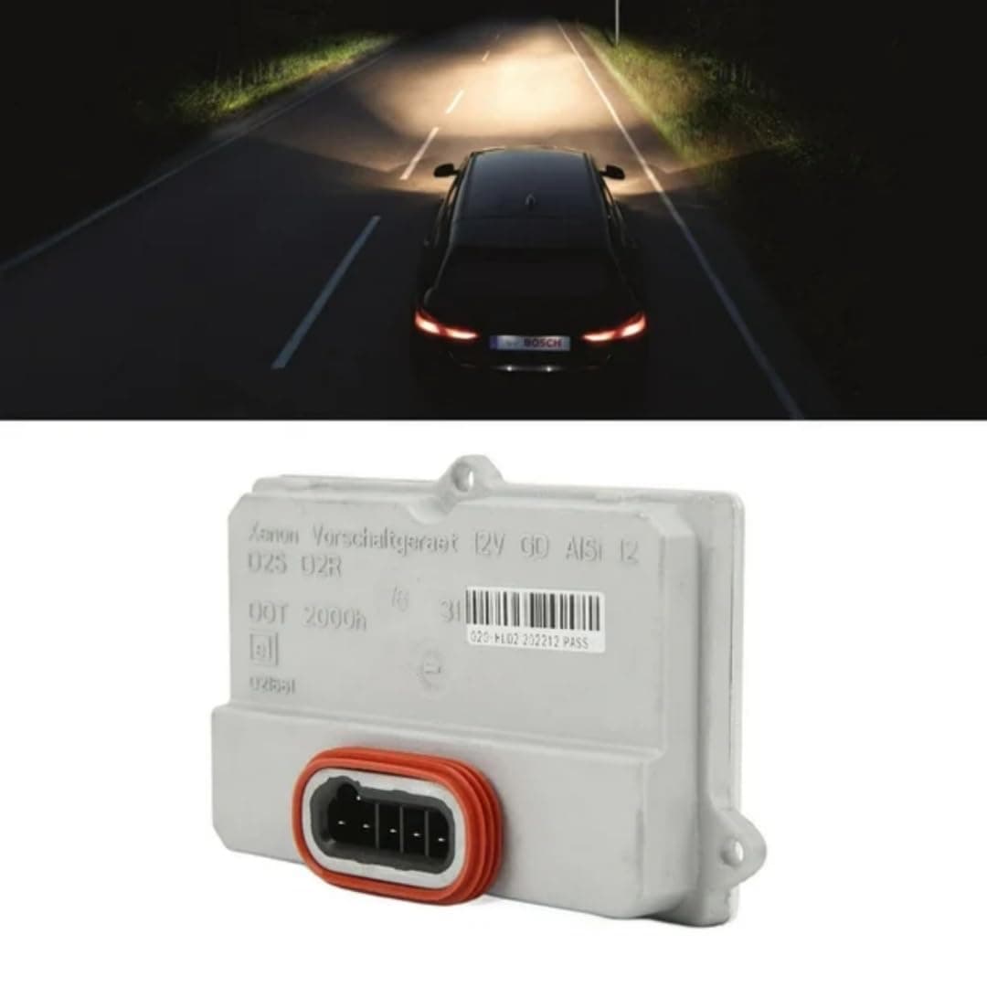 – Headlight Control Module with XENON HID Ballast 12V 35W Compatible with A6 A8 5 Series 7 Series x3 X5 Z4 E Class ML SLK R Class 2002-2008 Replacement for 4E0907476 5DV00829000