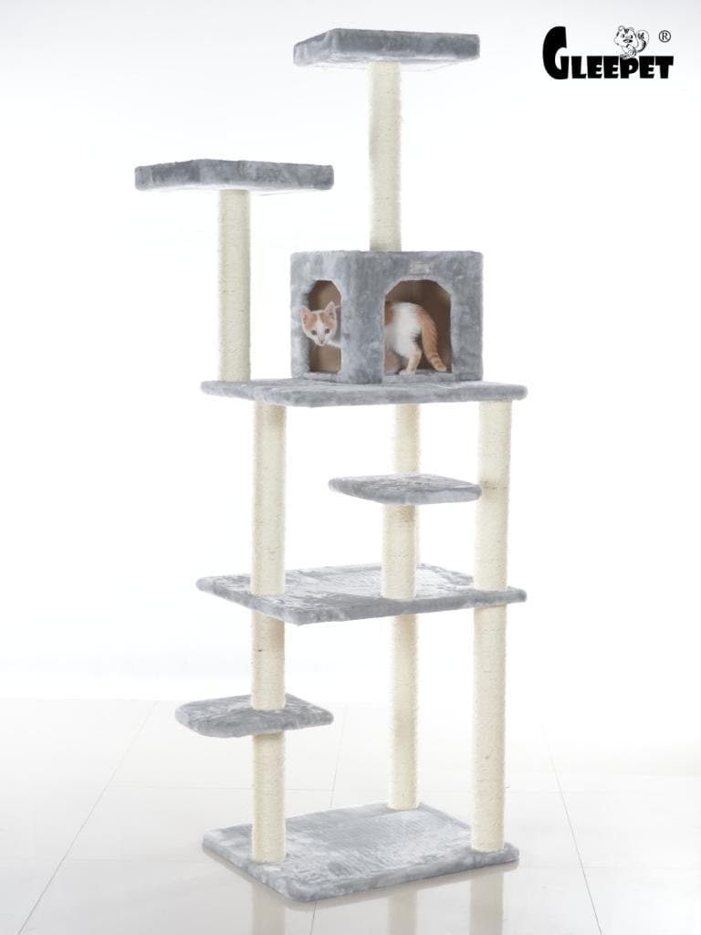 Durable Faux Fur Lovely Cat Tree
