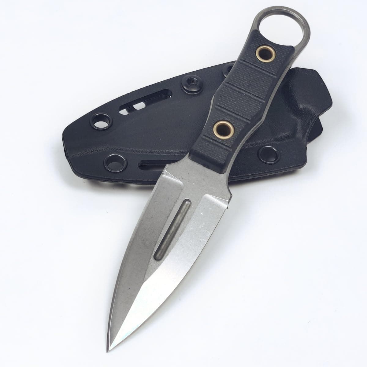 Russian Tactical Fixed Blade Knife,Survival knife With Sheath EDC Droppoint Knife For Hunting Camping Hiking Fishing