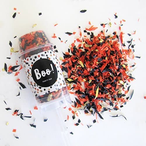 Party Pop Halloween Confetti Poppers - Push Pop