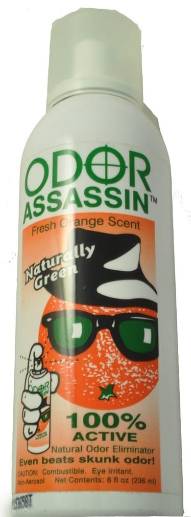 ODOR ASSASSIN Odor Eliminator Fresh Orange Scent, 8oz