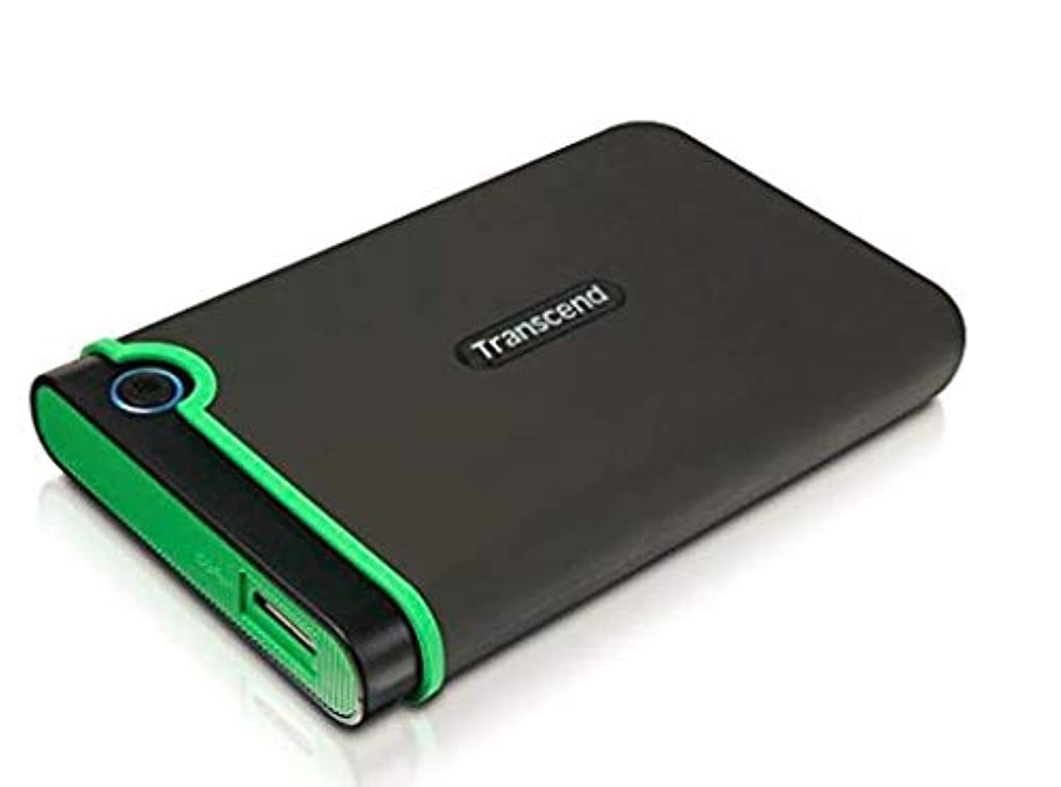 Transcend 2 TB StoreJet M3 Military Drop Tested USB 3.0 External Hard Drive, TS2TSJ25M3 - Black