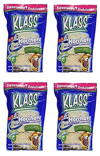 KLASS Horchata Instant Drink Mix, 14.1 oz (Pack of 4)
