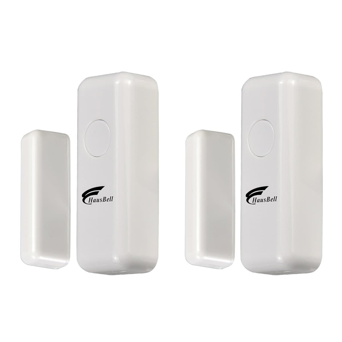 HAUSBELL Alarm System 2 Pack Contact Sensor,Home Security System,3G & WiFi 2in1 Wireless Smart GSM Security Alarm,only 2 Pack Contact Sensor