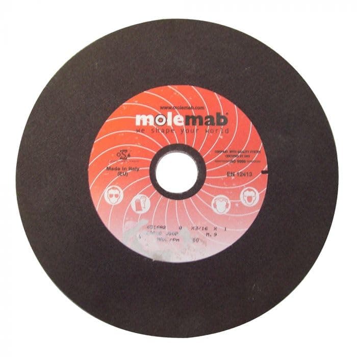 Molemab Grinding Wheel for Silvey Grinders (8" x 3/16")
