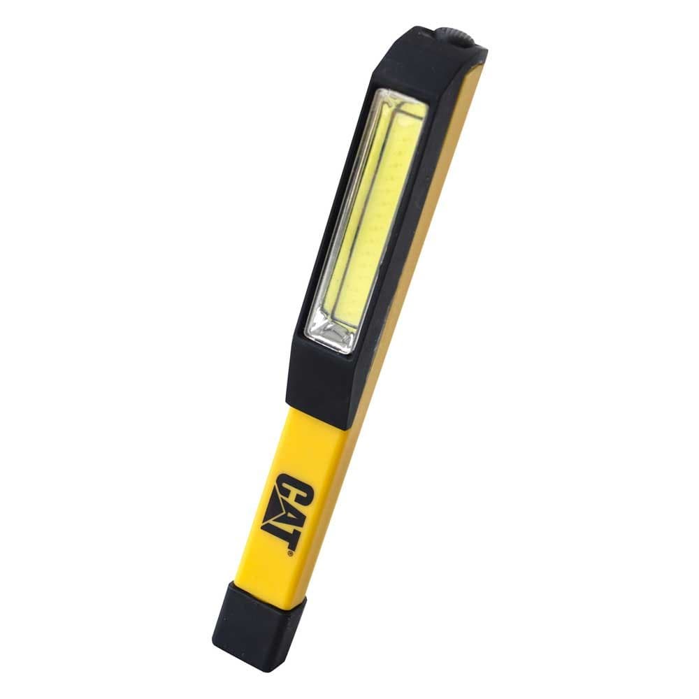 Caterpillar CAT CT1000 Pocket COB LED Flood Beam Pocket Work Light, Black/Yellow