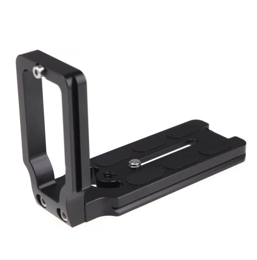 L Bracket Tripod Quick Release Plate for Canon Nikon Sony DSLR Cameras. Arca-Swiss Compatible