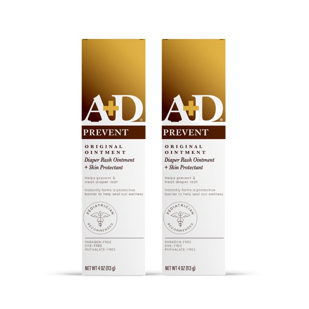 A+D A & D Diaper Rash Ointment 4 oz. (Pack of 2)