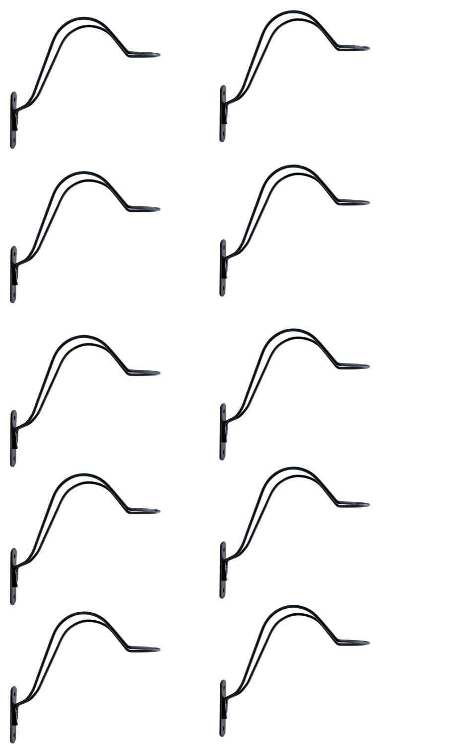 Amka 10 pieces set: helmet shelf wall holder