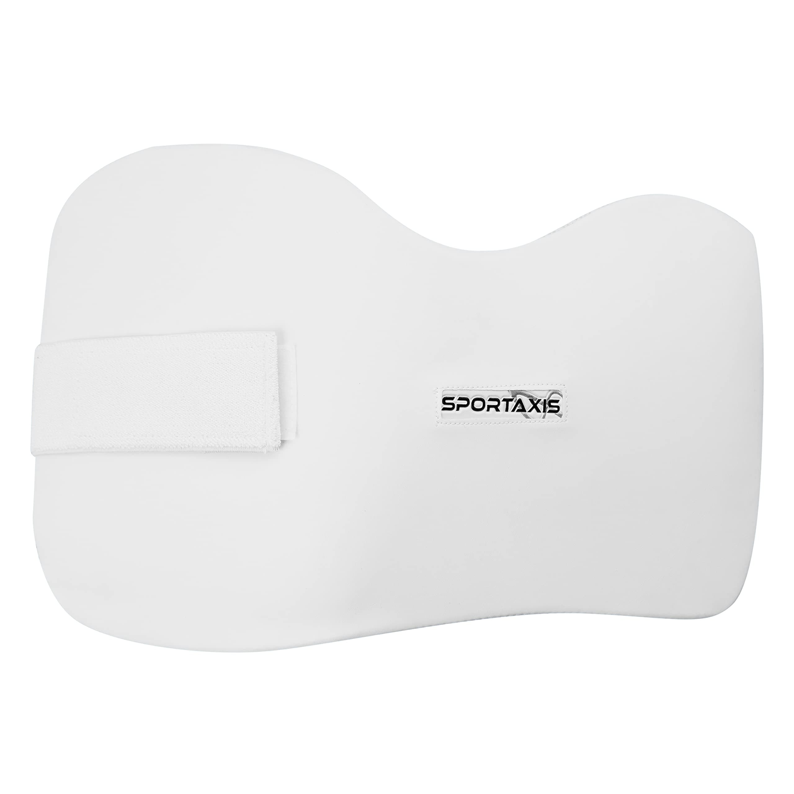 SPORTAXISBatting Chest Guard, Low Density Foam Closure, White