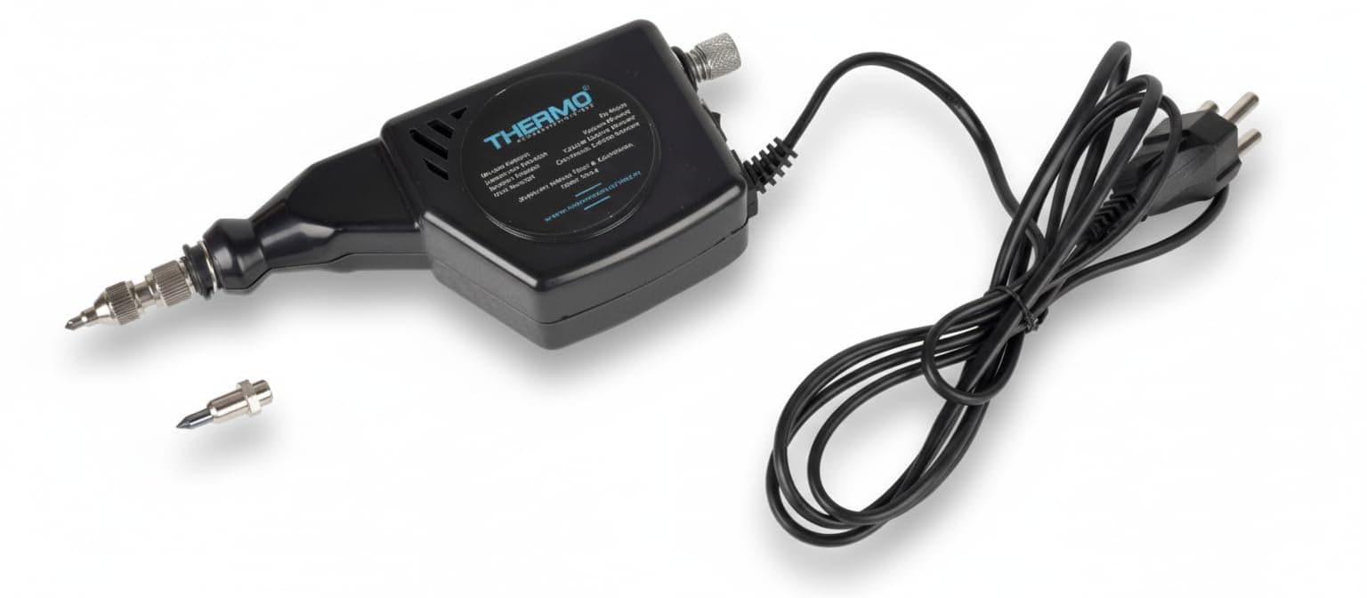 Handy Electric Engraving Machine (230V, Vibration Type), Machine useful to engrave on Jewellery, Metal, Glass, Wood, Plastic, etc - Made in Bharat (Engraving Machine with 2 Tips)