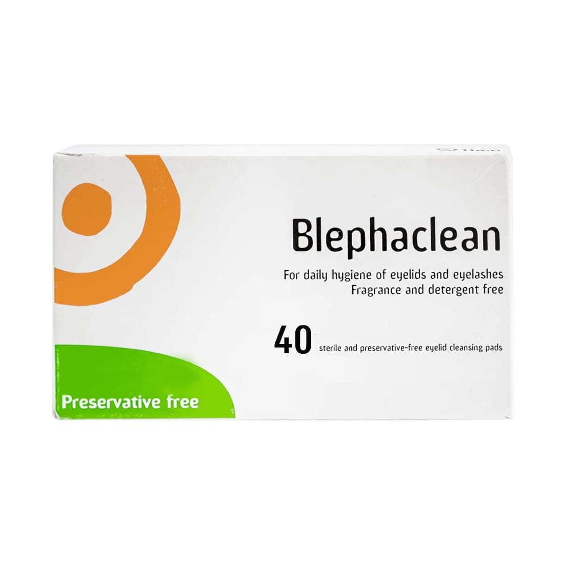 Blephaclean 40 Sterile Eyelid Wipes For Blepharitis by Blephaclean