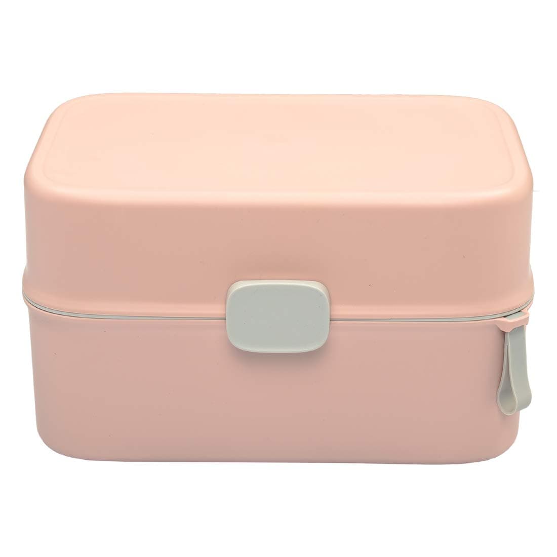 EVER MALL Multi-functional Travel Jewelry Storage Box Organizer Display Storage Case Woman Double Layer Jewelry Box