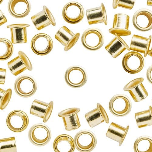 WidgetCo 1/4" Brass Shelf Pin Sleeves (Qty 100)