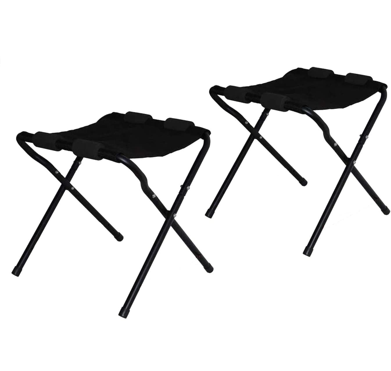 Foldable Kayak Stand Kayak Storage Rack Ground Storage Stand Rack Perfect for Getting Your Boat of Ground for Easy Storage - Designed with Black Cloth Like Chairs