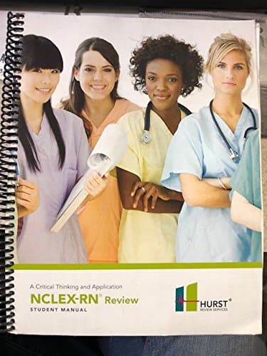 Nclex-RN Review: A Critical Thinking Application Student Manual Hurst 16.1 Spiral-bound – Student Calendar, January 1, 2017