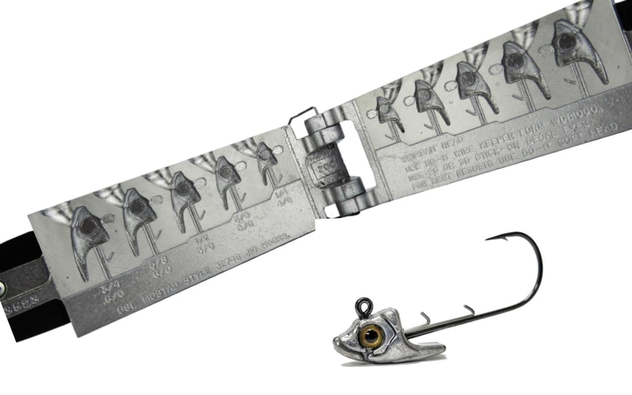 Do It Mold Swimbait Head Jig Size 1/4 3/8 1/2 5/8 3/4 Oz Do it Mold (3523) SBH-5-A