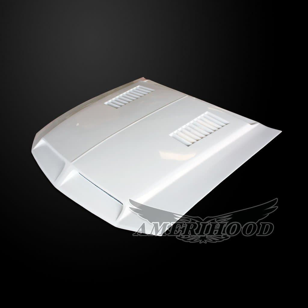 FM05AHTEFHW Ford Mustang 2005-2009 Type-E Style Functional Heat Extraction Ram Air Hood