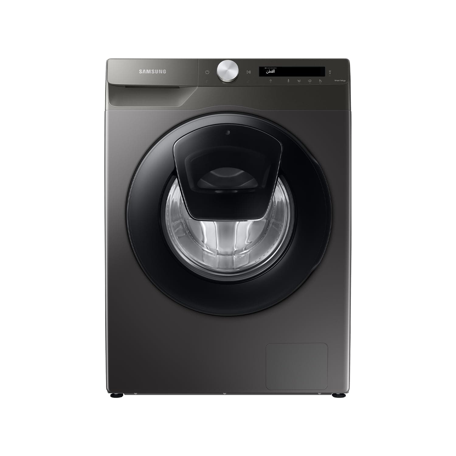 Front Load Washer with AI Control, 9Kg, Inox, Hygiene Steam, WW90T554DAN/GU, 10 Year Warranty on Digital Inverter Motor