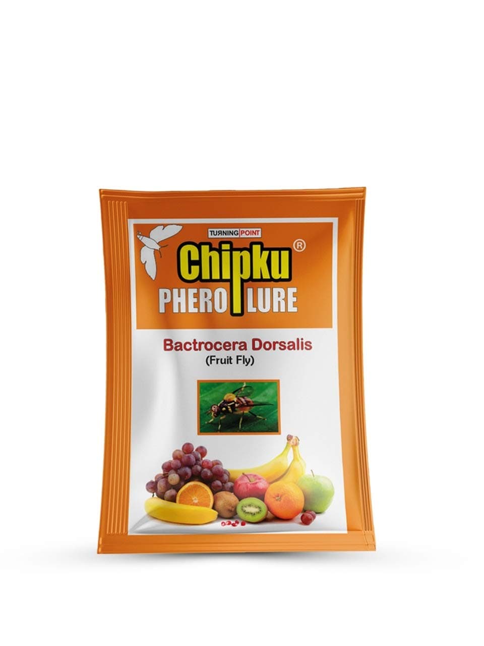 Chipku Fruit Fly Lure Pack of 100 for Fruit Fly Insect Trap for Agriculture for Bactocera Dorsalis Pheromone Fruit Fly Lure for Mango Tree,Papaya, Guava,Chiku,Citrus, All Fruit Crops