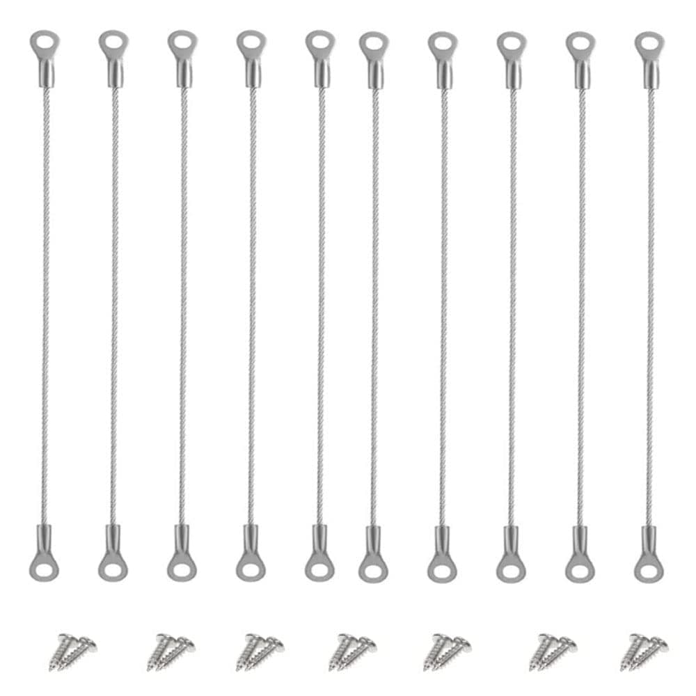 Cabinet Door Restraint,Door Opening Angle Protector Cabinet Hinge Limiter,10pcs (20cm/8inch)