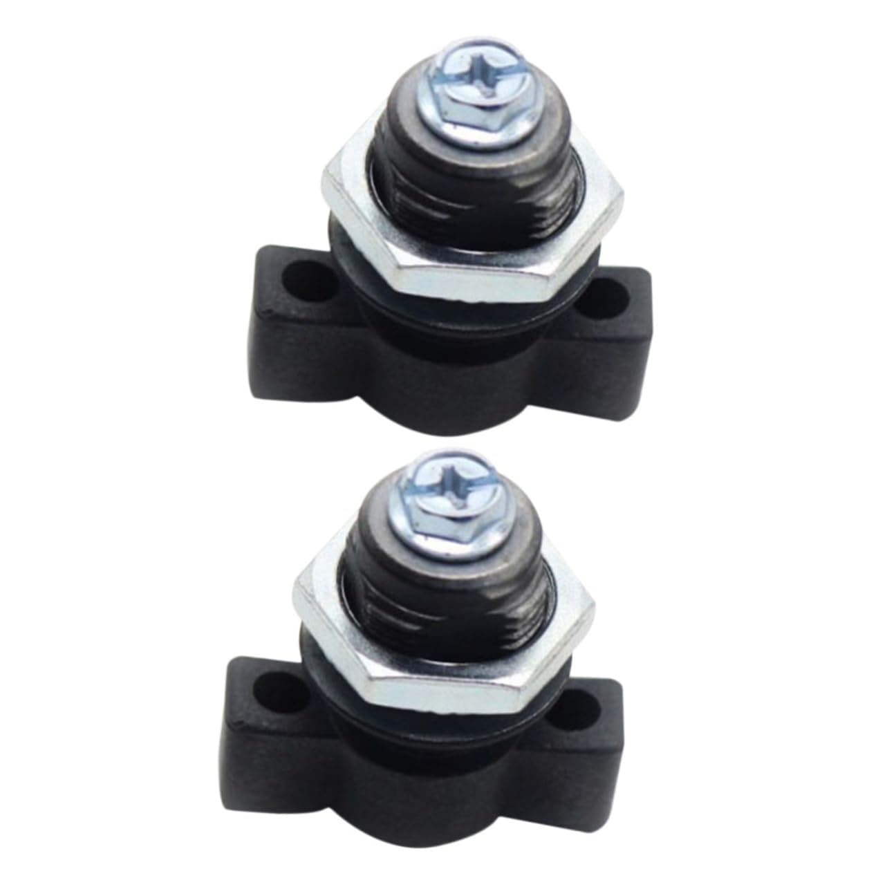 ORFOFE2pcs Box Cylindrical Lock Thumb Turn Mortice Lock Cabinet Hardware Door Cylinder Lock Thumb Turn Knob Cabinet Lock Industrial Compartment Thumb Lock