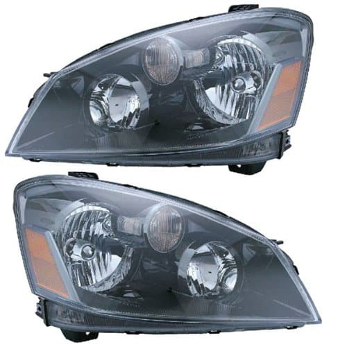 Left Right Sides Pair HID Head Lights Head Lamps for 2005 2006 Nissan Altima