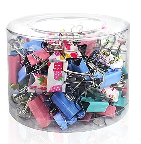EMI Craft 60 Assorted Office Organize Mini Metal Binder Clips 25 mm – Deko Office
