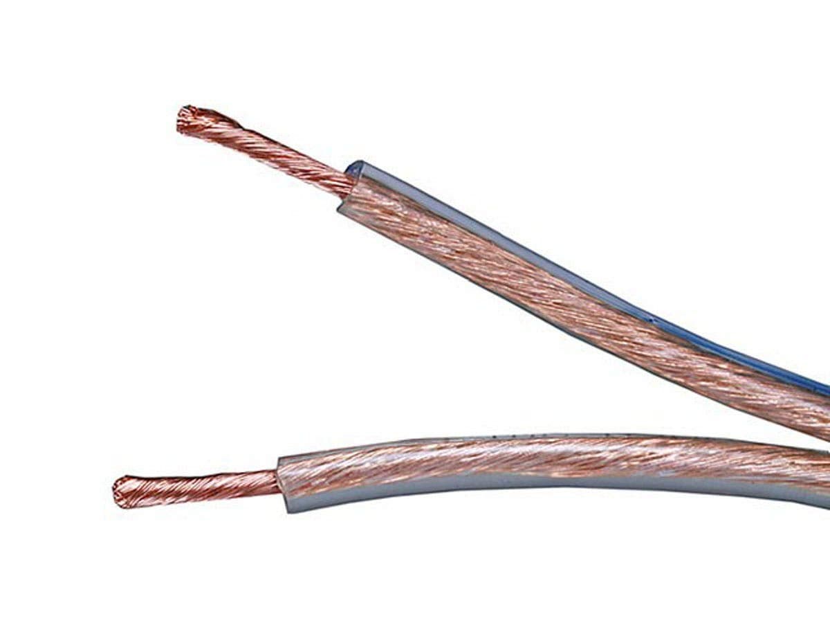 Enhanced Oxygen-Free Copper Loud Speaker Wire - CL2 In-Wall Rated, Pure Bare Copper, 12Awg, 50 Feet